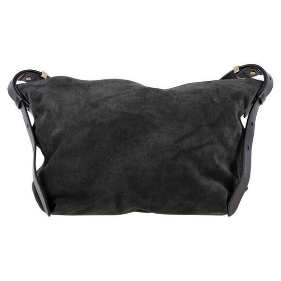 Isabel Marant Leyden Shoulder Bag in Black Suede - Picture 3 of 8